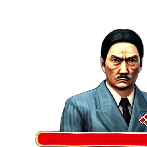 staff, face, pixel art, photorealistic, concept art, vaporwave, old, adolf transparent PNG cut-out