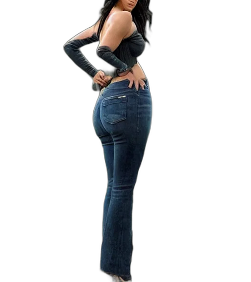 jacket, staff, dress, 3d render transparent PNG cut-out