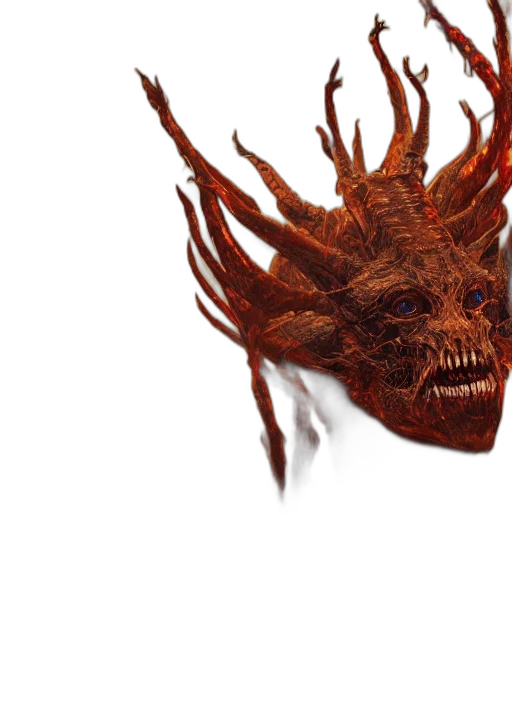 mask, creature, dragon, face transparent PNG cut-out