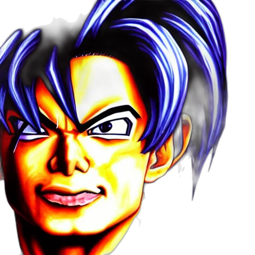 face, photorealistic, anime, 3d render transparent PNG cut-out