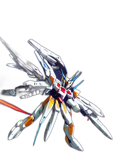 weapon, sword, robot, staff, concept art, 3d render, pixel art, anime transparent PNG cut-out