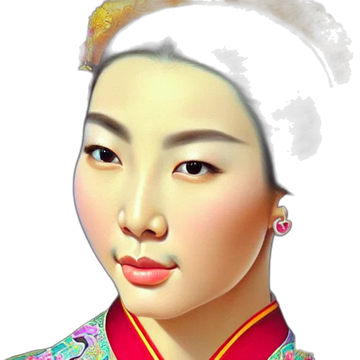 face, jewelry, staff, crown transparent PNG cut-out