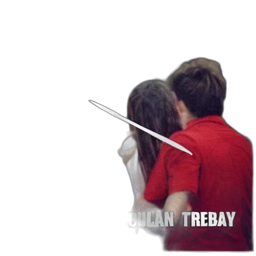 staff, red, true, friends, stab, front transparent PNG cut-out