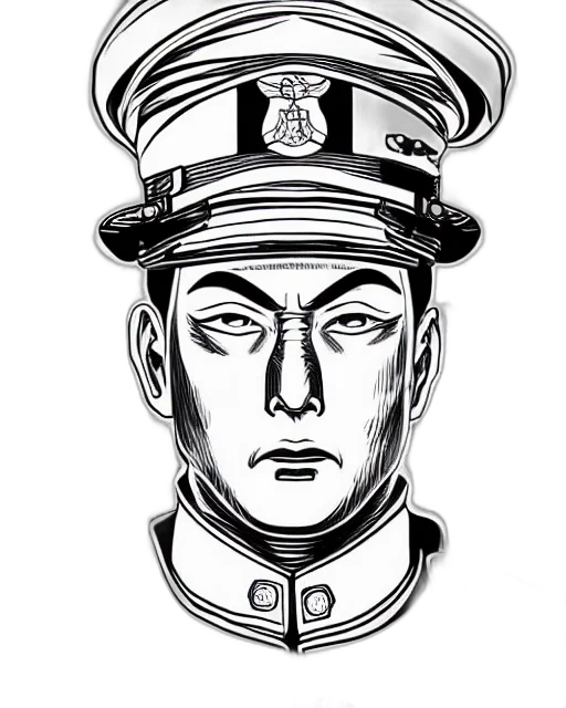 face, staff, mask, hat, comic book art, cartoon, concept art, photorealistic transparent PNG cut-out
