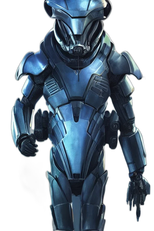 robot, face, weapon, concept art transparent PNG cut-out