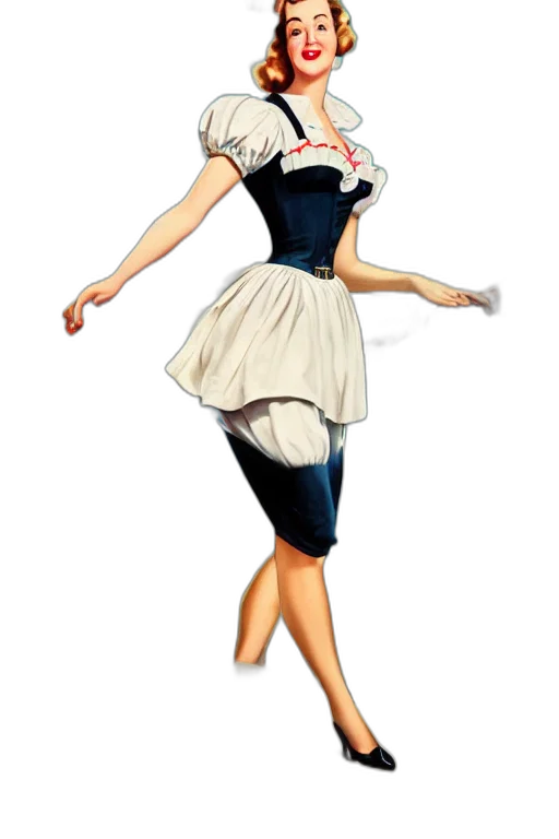 dress, staff, concept art, cartoon, pixel art, 3d render, german, advertisement transparent PNG cut-out