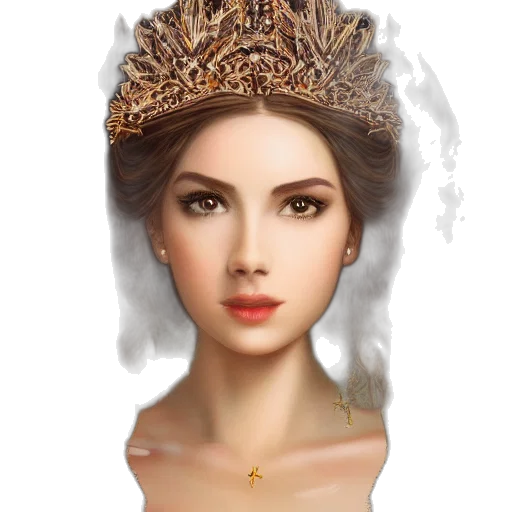 crown, jewelry, face, mask transparent PNG cut-out