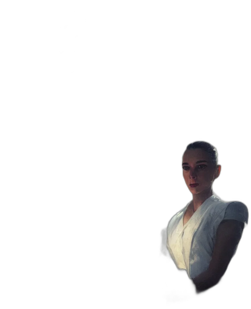 dress, staff, robot, face transparent PNG cut-out