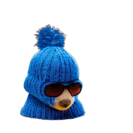 hat, animal, jacket, 3d render transparent PNG cut-out
