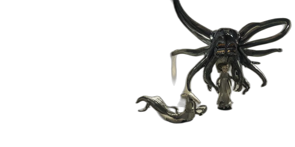 jewelry, dragon, creature, staff transparent PNG cut-out