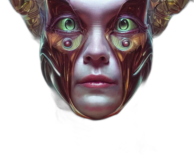 mask, face, creature, robot transparent PNG cut-out