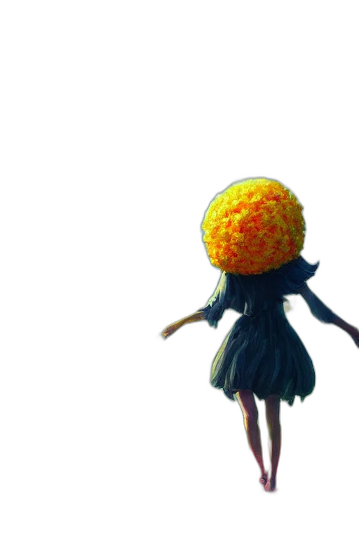 dress, umbrella, hat, flower transparent PNG cut-out
