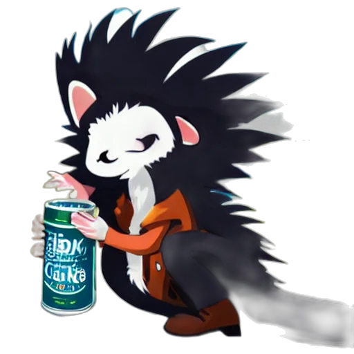 animal, creature, jacket, bottle transparent PNG cut-out