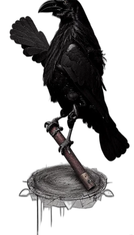 staff, sword, weapon, animal, fantasy art, concept art, photorealistic, 3d render transparent PNG cut-out