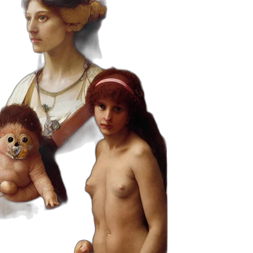 photorealistic, oil painting, concept art, renaissance transparent PNG cut-out