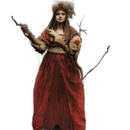 staff, dress, sword, weapon transparent PNG cut-out