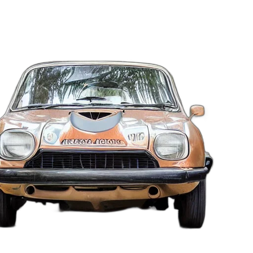 car, photorealistic, 3d render transparent PNG cut-out
