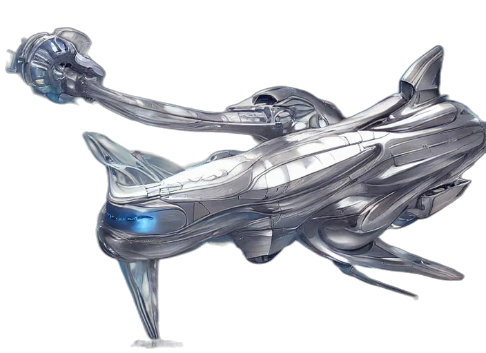 weapon, car, sword, robot, concept art, 3d render, photorealistic, fantasy art transparent PNG cut-out
