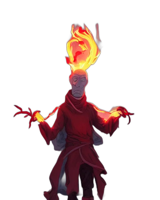 staff, dragon, jacket, mask, concept art, fantasy art, pixel art, comic book art transparent PNG cut-out