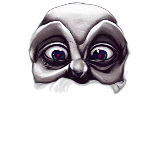 mask, face, creature, robot transparent PNG cut-out