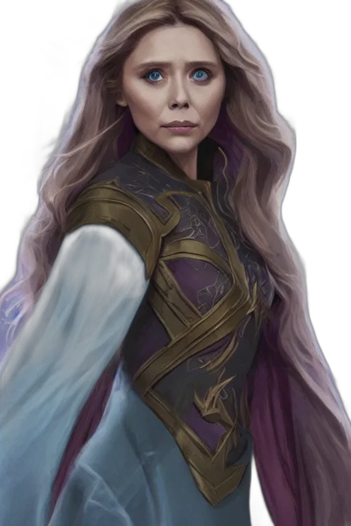 face, dragon, staff, fantasy art transparent PNG cut-out