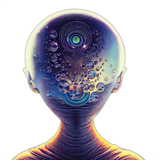 mask, robot, face, creature, concept art, pixel art, comic book art, cyberpunk transparent PNG cut-out