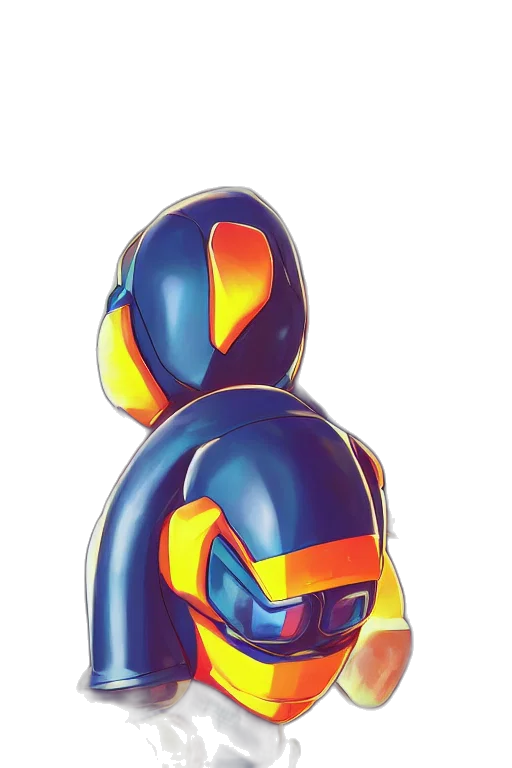 robot, mask, face, jacket transparent PNG cut-out