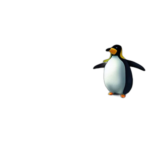 animal, creature, staff, weapon, 3d render, pixel art, concept art, cartoon transparent PNG cut-out