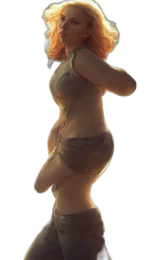 dress, staff, creature, crown transparent PNG cut-out
