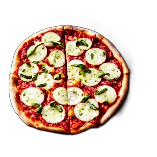 food, weapon, 3d render, photorealistic transparent PNG cut-out