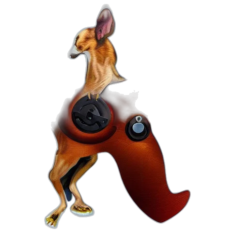animal, staff, creature, dress, concept art, 3d render, photorealistic, fantasy art transparent PNG cut-out