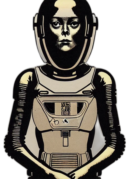 robot, mask, face, staff transparent PNG cut-out