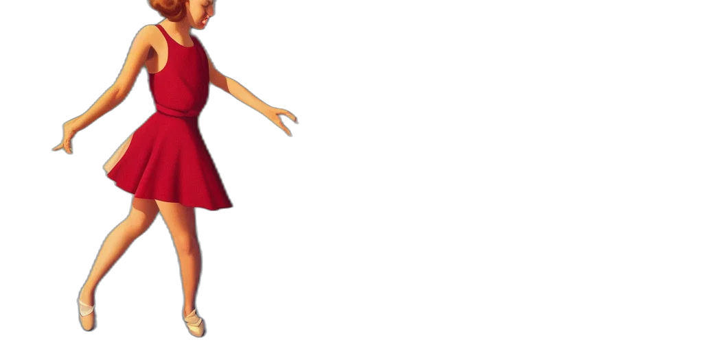 dress, staff, shoes, 3d render transparent PNG cut-out