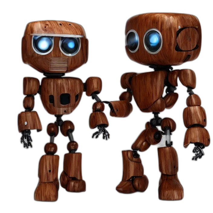 robot, 3d render, concept art, pixel art, earth tones, octane, render, ultra transparent PNG cut-out