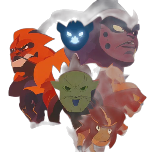 mask, crown, staff, concept art transparent PNG cut-out
