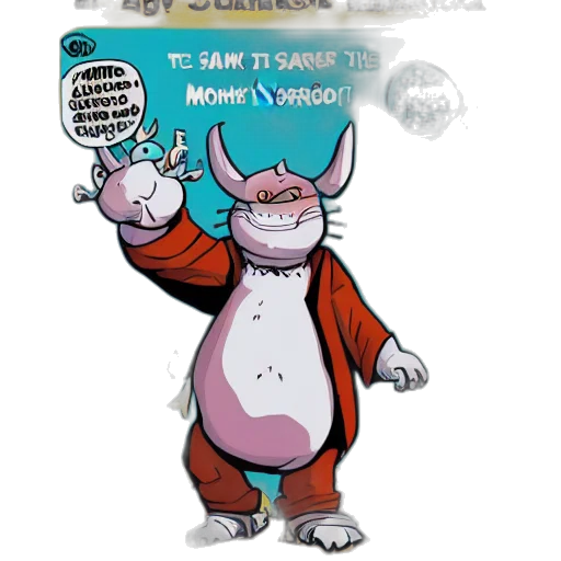 concept art, comic book art, scary, monster transparent PNG cut-out