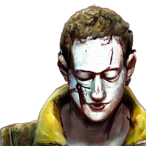 mask, face, concept art, comic book art transparent PNG cut-out