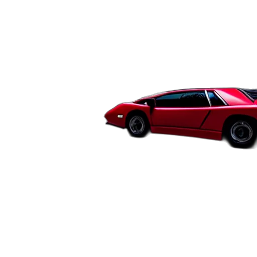 car, weapon, animal, 3d render transparent PNG cut-out