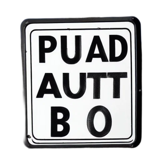 buff, road, sign, armor transparent PNG cut-out