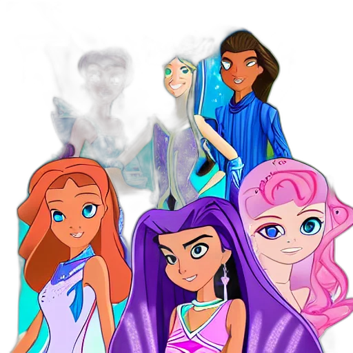 jewelry, concept art, cartoon, fantasy art transparent PNG cut-out