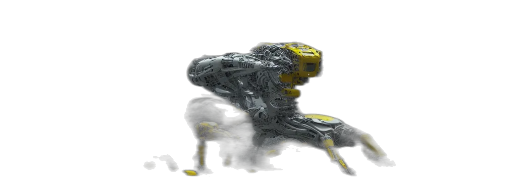 robot, creature, dragon, weapon transparent PNG cut-out