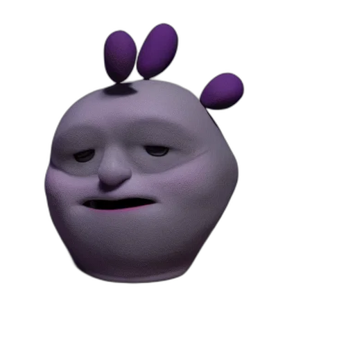 creature, animal, face, mask, 3d render, concept art, photorealistic, outer space transparent PNG cut-out