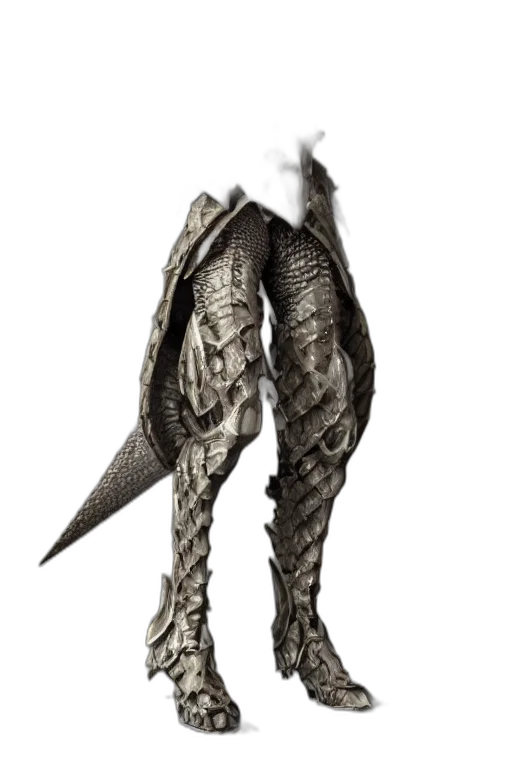 dragon, creature, sword, staff transparent PNG cut-out