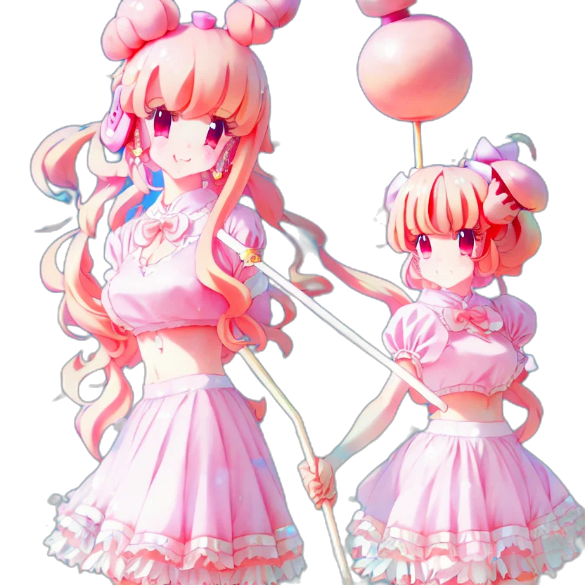 staff, dress, concept art, pixel art transparent PNG cut-out