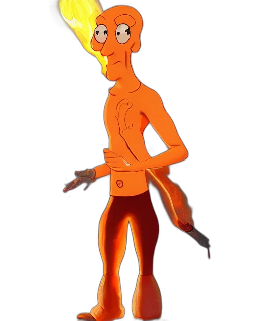 staff, creature, animal, mask, concept art, cartoon, 3d render, fantasy art transparent PNG cut-out
