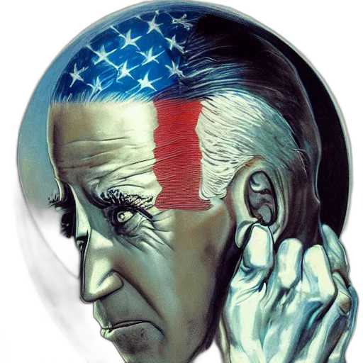 face, mask, comic book art, concept art transparent PNG cut-out