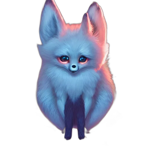 creature, animal, staff, face, concept art, fantasy art, watercolor, 3d render transparent PNG cut-out
