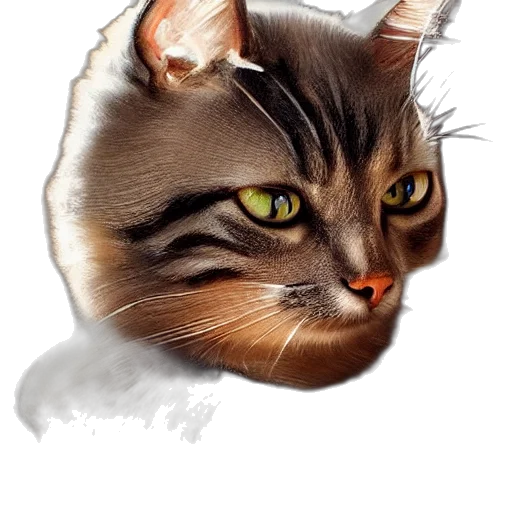 animal, face, creature, staff, photorealistic, oil painting, 3d render, fantasy art transparent PNG cut-out
