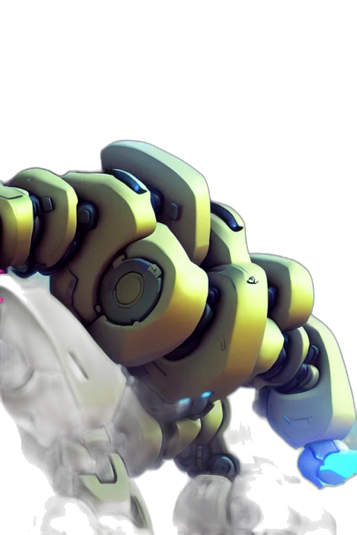 robot, weapon, staff, creature, 3d render, concept art, cyberpunk, fortress transparent PNG cut-out