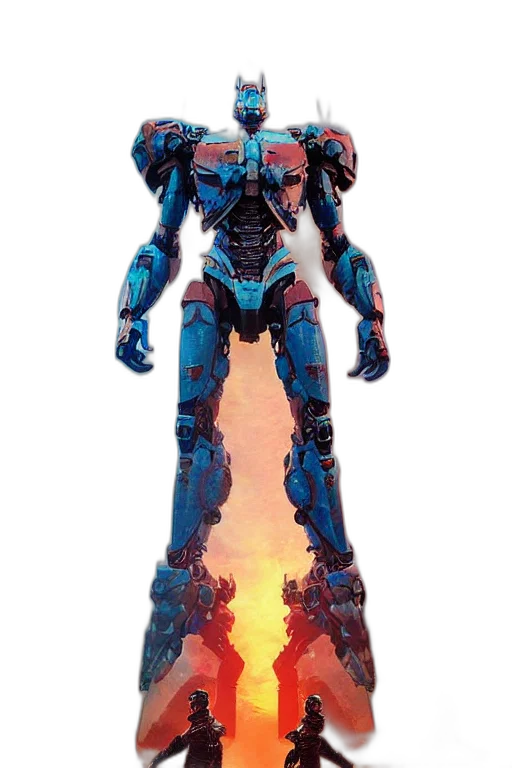 robot, weapon, concept art, comic book art transparent PNG cut-out